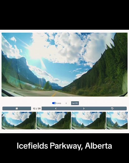 Exploring the Icefields Parkway with Hivemapper