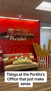 4.7K views · 154 reactions | Things at the Portillo’s office that just makes sense. | Portillo's | Facebook