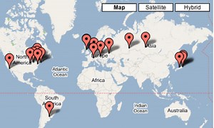 Chernobyl, 20 years later: map of historic nuclear accidents