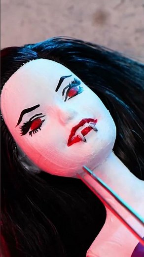 We Turned Barbie into Vampire Mermaid 🔥