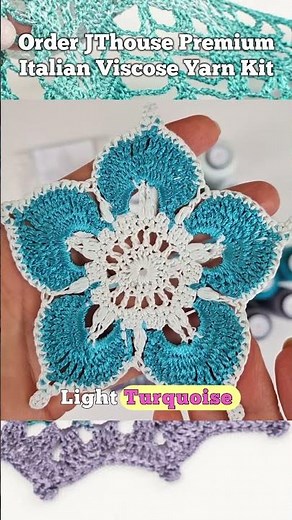 Premium Italian Viscose Yarn Kit by JThouse