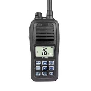 [Hot Item] IC-M23 VHF Marine Radio 5W Handheld Marine Transceiver IP68 Waterproof Walkie Talkie
