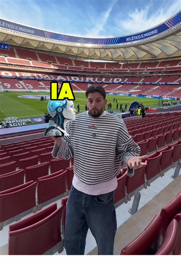 ¿Prodremos ganarle a la IA prediciendo un partido de Champions? 🤔⚽️ #footballfans #atleticodemadrid #sorloth #footballfunny