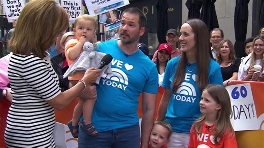 Family talks ‘tradition’ of doing gender reveals on TODAY plaza