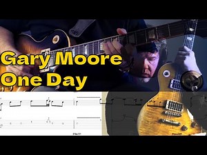 Gary Moore - One Day - Guitar Cover | Lesson and Tab