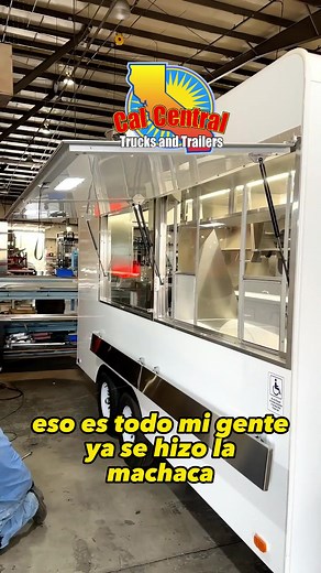 2.8K views · 20 reactions | Are you ready to launch your mobile food business? This 16 feet trailer comes with everything you need to get started. From the kitchen equipment and appliances to the prep and storage areas, this trailer provides all that is necessary to hit the ground running. With the right preparation and dedication, you'll be ready to start serving your customers in no time. #foodtruck #tacos | Cal Central Catering Trailers | Facebook