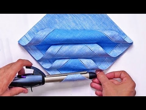 29 PLIAGES FACILES DE SERVIETTES QUE TU PEUX FACILEMENT RÉPÉTER || DES IDÉES DE DÉCOR POUR UNE F