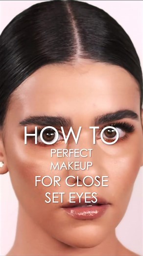 Eye Makeup Tips for Close Set Eyes with NDPRO Cosmetics Palette