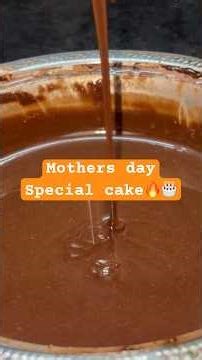 I tried making cake for first time for Mothers day😍🎂| special cake home made| Easy cake| #easycake