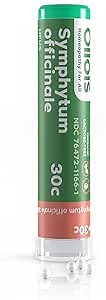 OLLOIS Symphytum Officinale 30c, Organic, Lactose-Free Homeopathic Medicine, 80 Pellets (Pack of 1)