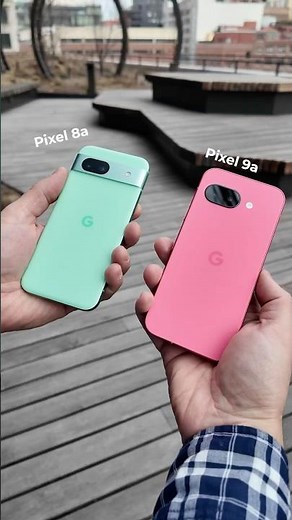 Google Pixel 9a vs. Pixel 8a | Side-By-Side Design Comparison 🤔 #pixel9a