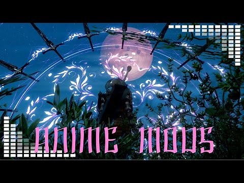 Skyrim Special edition Anime Console Mod Showcase