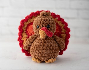 Crochet Turkey Pattern, Amigurumi Turkey Pattern, Thanksgiving Crochet Pattern, Turkey Amigurumi, PDF Tutorial Instant Download - Etsy