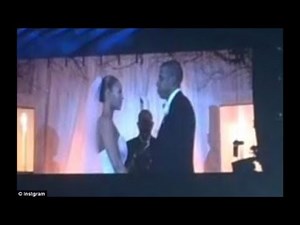 Beyonce and Jay Z FINALLY reveal their wedding photos as intimate video of the 2008 ceremony