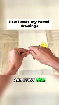 store pastel drawings / paintings #arttutorial #drawing #artinstruction