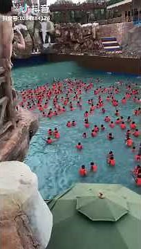 中国のプールの波乗り＃人工冲浪＃china pool wave