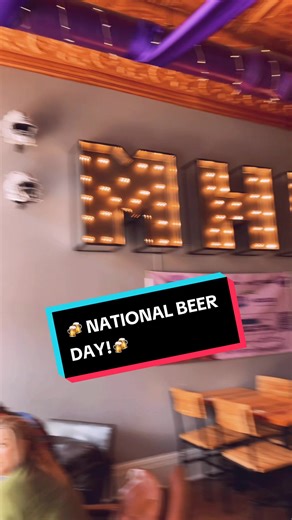 NATIONAL BEER DAY!! 🍻#craftbeer #beertok #beertiktok #nationalbeerday #beer #craftbeer #kansas #mhk #manhattanbrewing #letsgetabeer #alcorithm #ipafam #brewery #beerreview #cheers #midwestbeer #craftbeertok