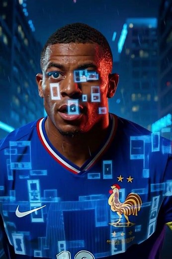 Mbappé, The Speed Paradox#mbappe#ai #football #usa #usashorts #shorts #youtubeshorts