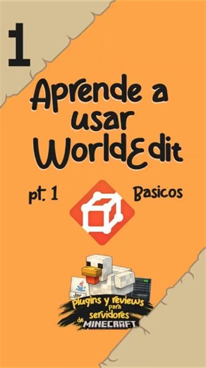COMO USAR WORLDEDIT 🪓PT1 #minecraft #worldedit #minecraftbuilding #minecrafttutorial