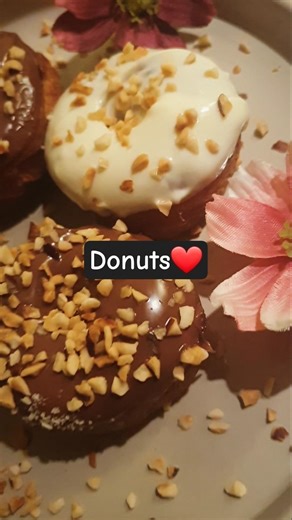 Efsane Donut Tarifi💯❤ #food #donuts #cooking