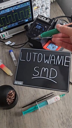 LUTOWANIE SMD W 30 SEKUND! 🔥 #elektronika