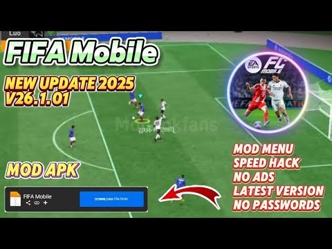 Fifa Mobile Mod Apk 26.1.01 Mod Menu Instant Full Time Freeze Player Latest Version 2025 TERBARU