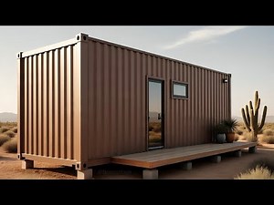 ( 40ft Container ) This Tiny House is So Sweet! | SIMPLE & PERFECT!