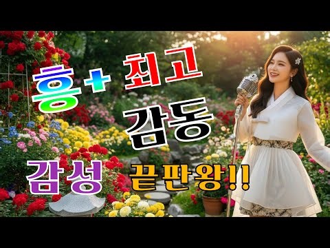 [Trot Playlist] 한(Han) & 흥(Heung) | 당신을 울리고 웃게 할 감성 K-트로트 메들리 🕊️ Soulful & Upbeat K-Trot Mix