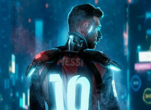 Messi se une al arte digital con su colección de tokens NFT