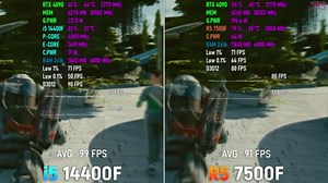 Core i5 14400F vs Ryzen 5 7500F - Test in 10 games