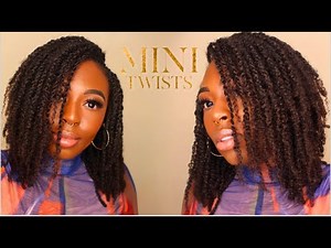 Mini Twist With Extensions On Natural Hair| **Detailed Step By Step Tutorial** | Ft. EAYON HAIR