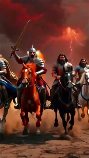 The Four Horsemen of the Apocalypse | Revelation 6 Prophecy (Cinematic 8K)