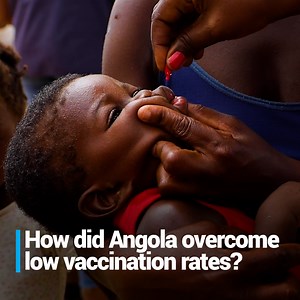 From challenges to triumphs. This is how Angola is overcoming low child vaccination rates thanks to door-to-door visits. | UNICEF
