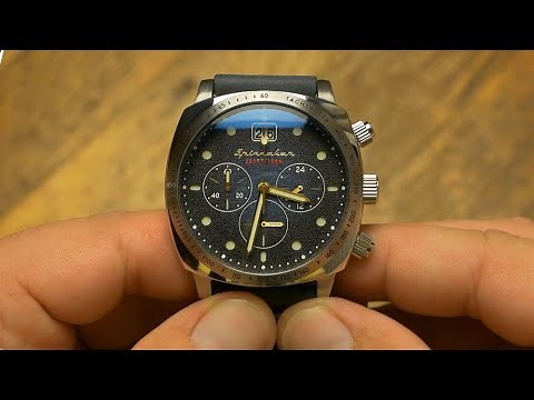 Spinnaker Hull Chronograph - Mecaquartz Panerai homage