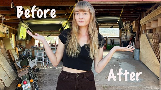 Garage Transformation Start to Finish Cheap DIYs