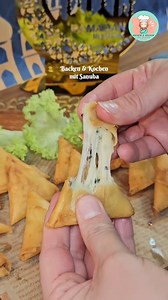 9.1K views · 73 reactions | Dreieckige knusprige Käsetaschen /...