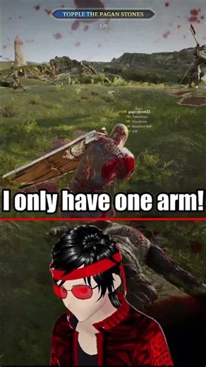 Chivalry 2: Tis but a scratch! 🛡️ #shorts #vtuber #gaming