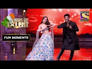 Sara और Sushant ने 'Sweetheart' गाने पर किया Perform! | India's Got Talent Season 8 | Fun Moments