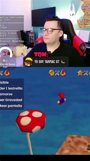 I'm trying to do a tutorial on stream #Mario64 #retro #tutorial #humor