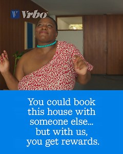 6.4K views · 271 reactions | We give you something to dance about. Spoiler alert: it’s rewards on your stay. | Vrbo | Facebook