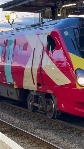 XC new livery 220033 at Newcastle after forming the 1E44 1428 Birmingham New Street to Newcastle