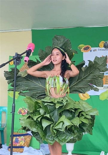 Nutrition Month Creative Costume🥗🥬 #nutrition #nutritionmonth #costume #costumeideas #creative #creativecostume
