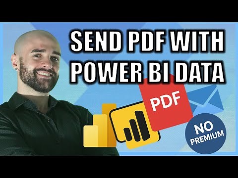 HOW TO GET DATA FROM POWER BI CREATE A PDF AND SEND THROUGH EMAIL STEP BY STEP NO PREMIUM NEEDED