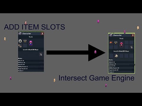 How to add Item slots - Intersect Engine