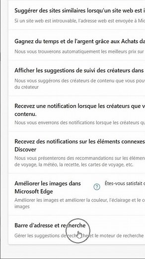 Se Débarrasser de Bing dans Microsoft Edge #shorts
