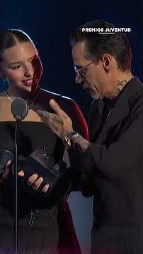Ángela Aguilar and Marc Anthony, the perfect blend at Premios Juventud
