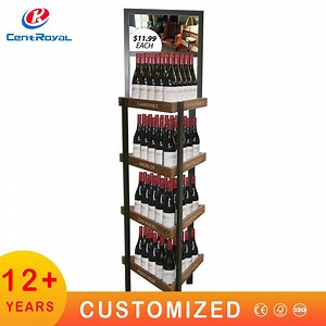 [Hot Item] Soporte de exhibición de miel de madera fabricante personalizado exhibición de alimentos soporte de exhibición de pan soporte de exhibición de papas fritas exhibición de alimentos exhibición de vino exhibición de bebidas alcohólicas exhibición de vino exhibición de whisky