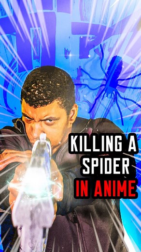 9K views · 882 reactions | Killing a spider in Anime! Should we make...