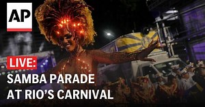 Rio de Janeiro Carnival 2025 LIVE: Watch samba school parade in Brazil