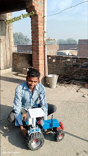 Handmade solis tractor #youtubeshorts #ytshorts #diy #viral